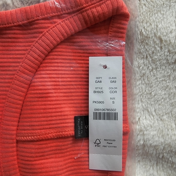 NWT J. Crew New favorite tank top in vintage rib, size small - Picture 8 of 8